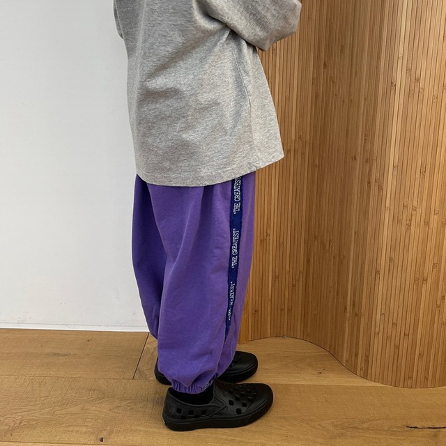 《送料無料》予約:テープジョガーパンツ【MIDDLENAME】※ジュニアサイズ