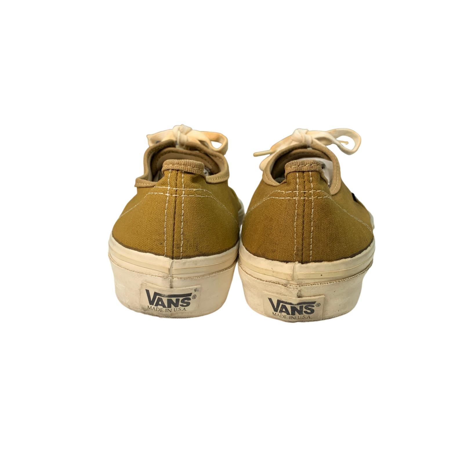 VANS バンズ スニーカー 90年代 AUTHENTIC USA製 USA製 ブラウン