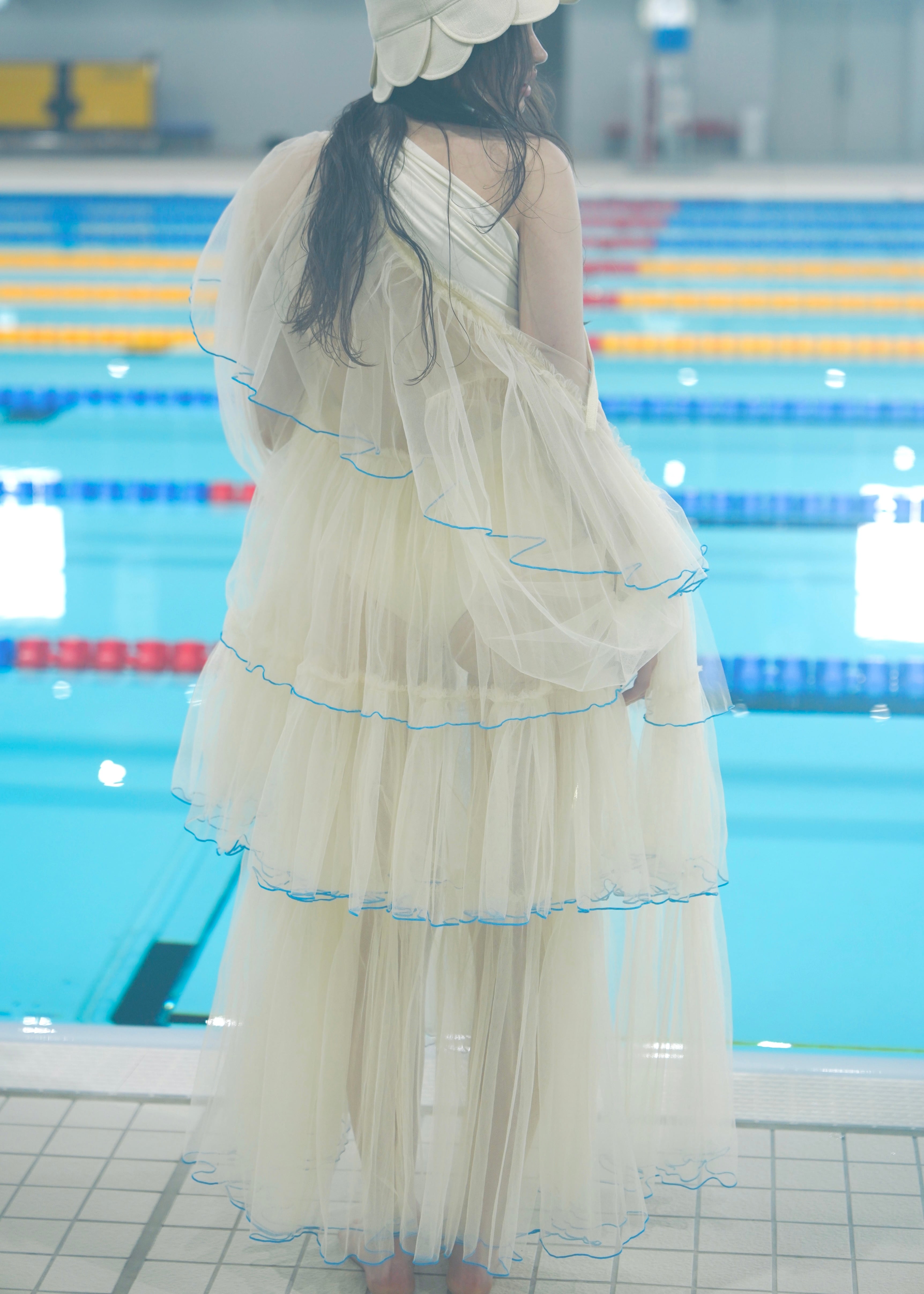 RANUN MELLOW / SEA WHITE | ORIENT MILLINERY