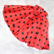 社交ダンス 衣装 スタンダード ラテン スカート レッスンウェア オールシーズン 赤 黒 白 ブラック系 ホワイト系 レッド系 水玉 ドット パニエ 派手 レトロ 可愛い ボリューム感 フレア 派手柄 ダンスウェア ショート丈 スカート ファッション パーティー イベント 着回し 嬉しい 素材感 おしゃれ レディース 伸縮性 無し ピンク系 目を引く