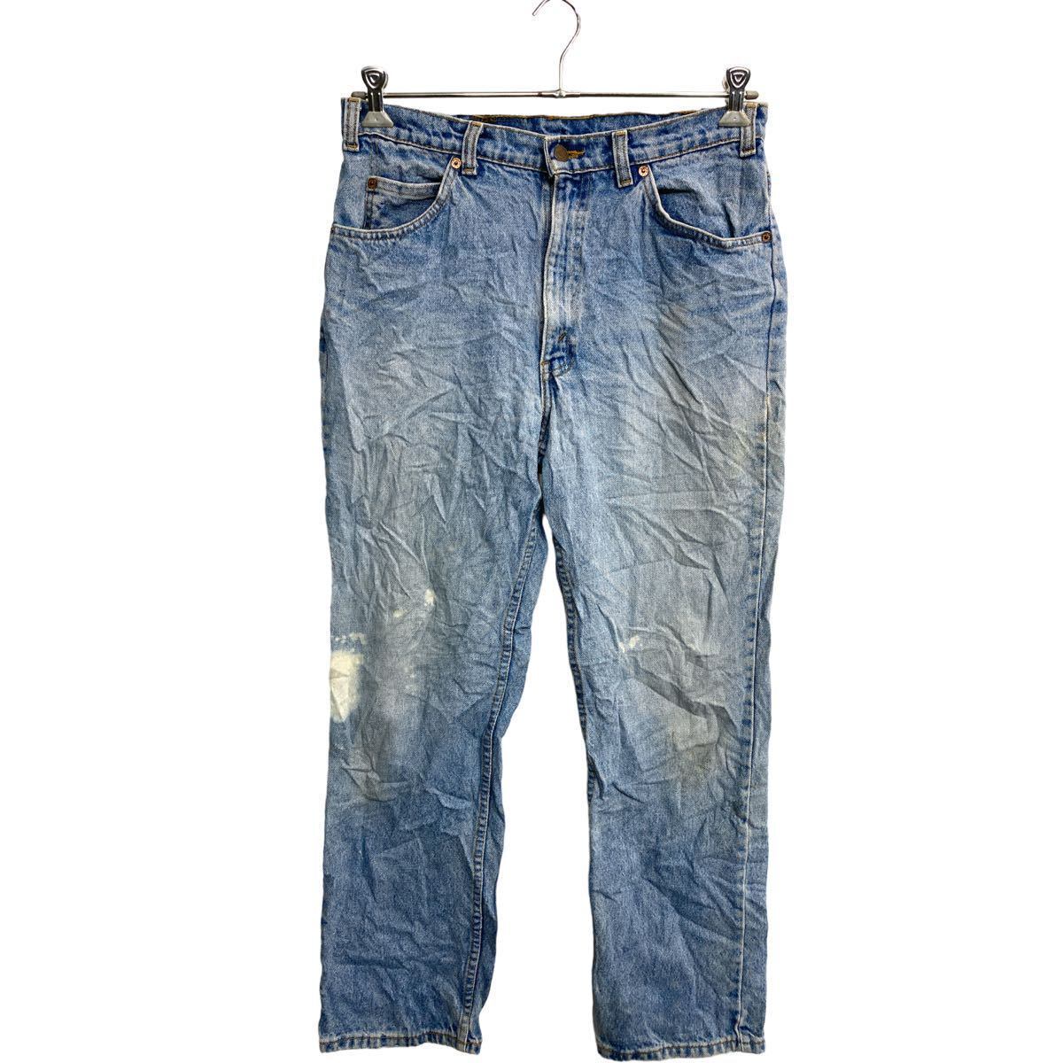 Levi's 619 デニムパンツ W34 リーバイス オレンジタブ ライトブルー