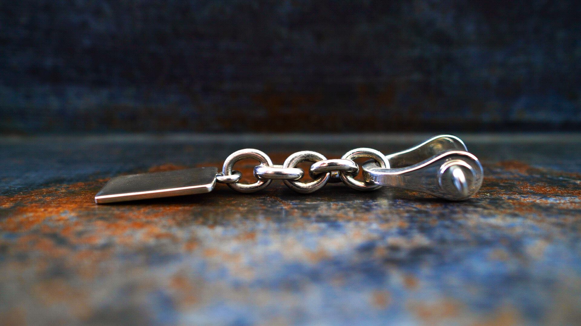 ティファニー TIFFANY くりかえ ダブルシャックルキーリング  