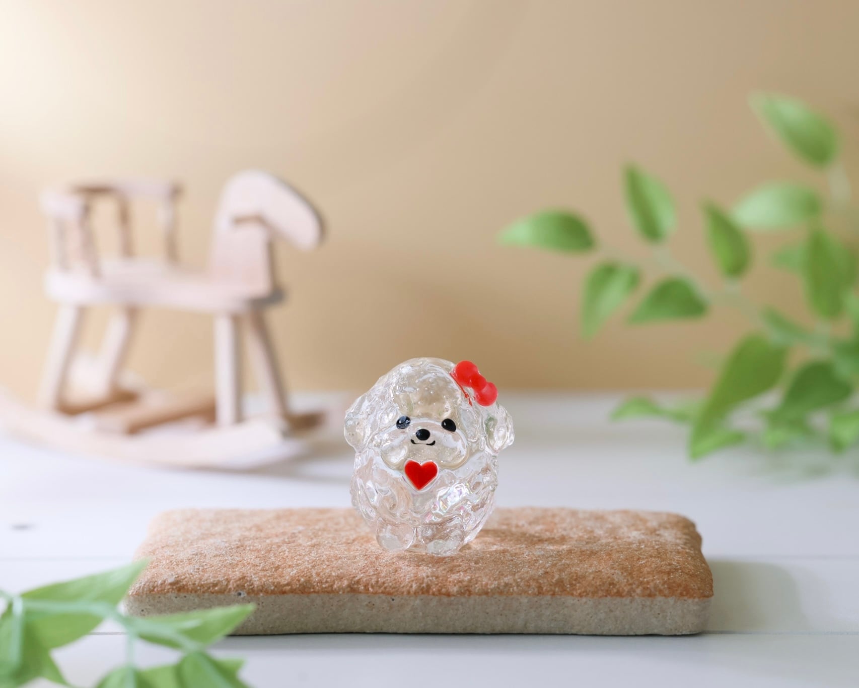 ちょこぱんだ パン屋の小物入れ ポリストーン製 2001年 サンリオ