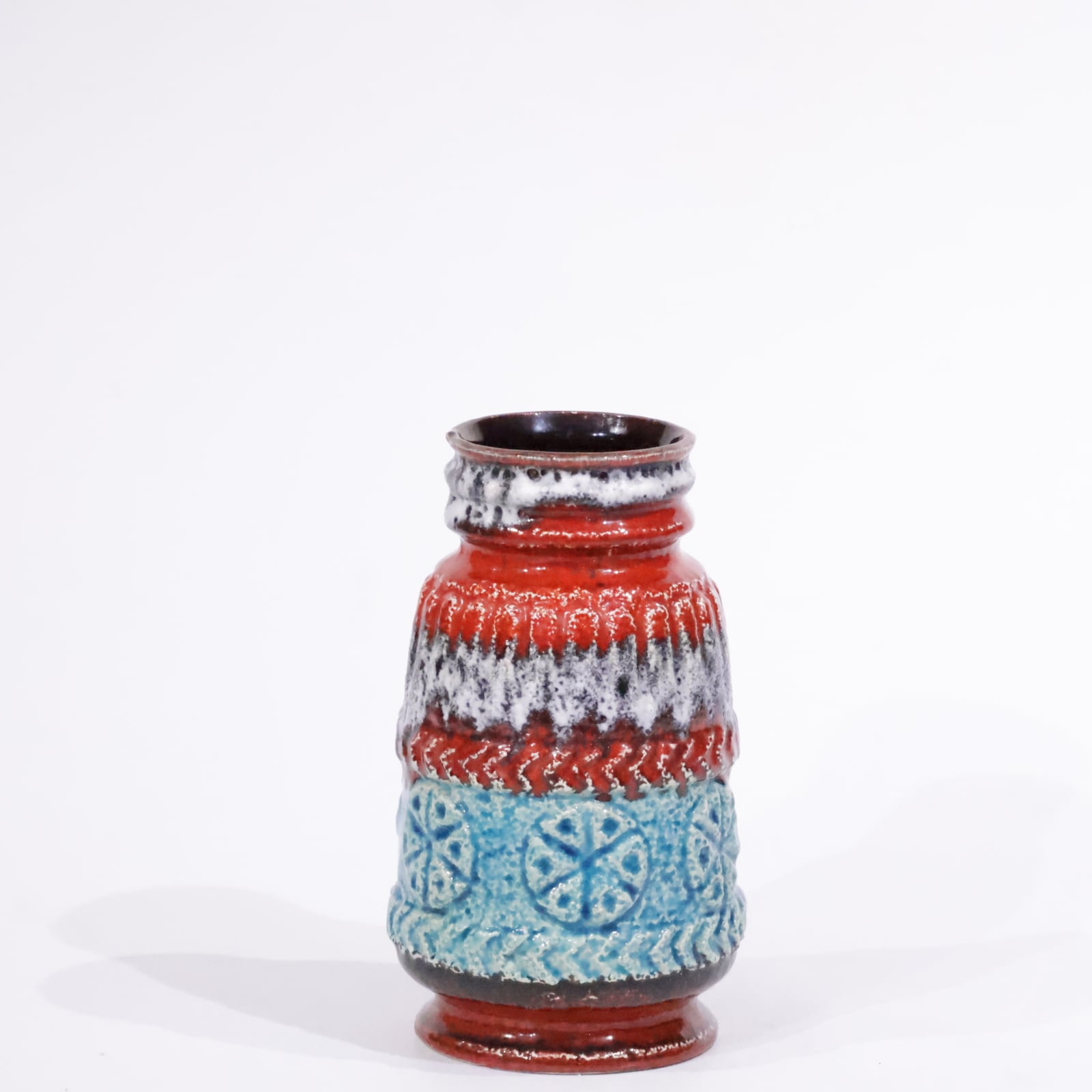 kees 2点 Bay keramik、Akru Klinkerの花瓶 Bay Keramik-- 20.1㎝ | Fat Lava & German Art Pottery