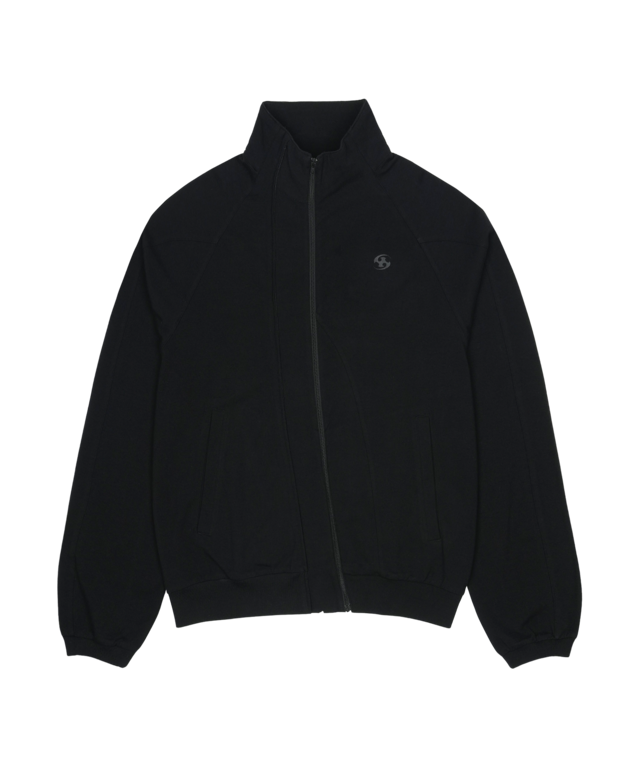 [SAN SAN GEAR] 2WAY COTTON JACKET [BLACK] 正規品 韓国ブランド 韓国通販 韓国代行 韓国ファッション sansan san san サンサンギア