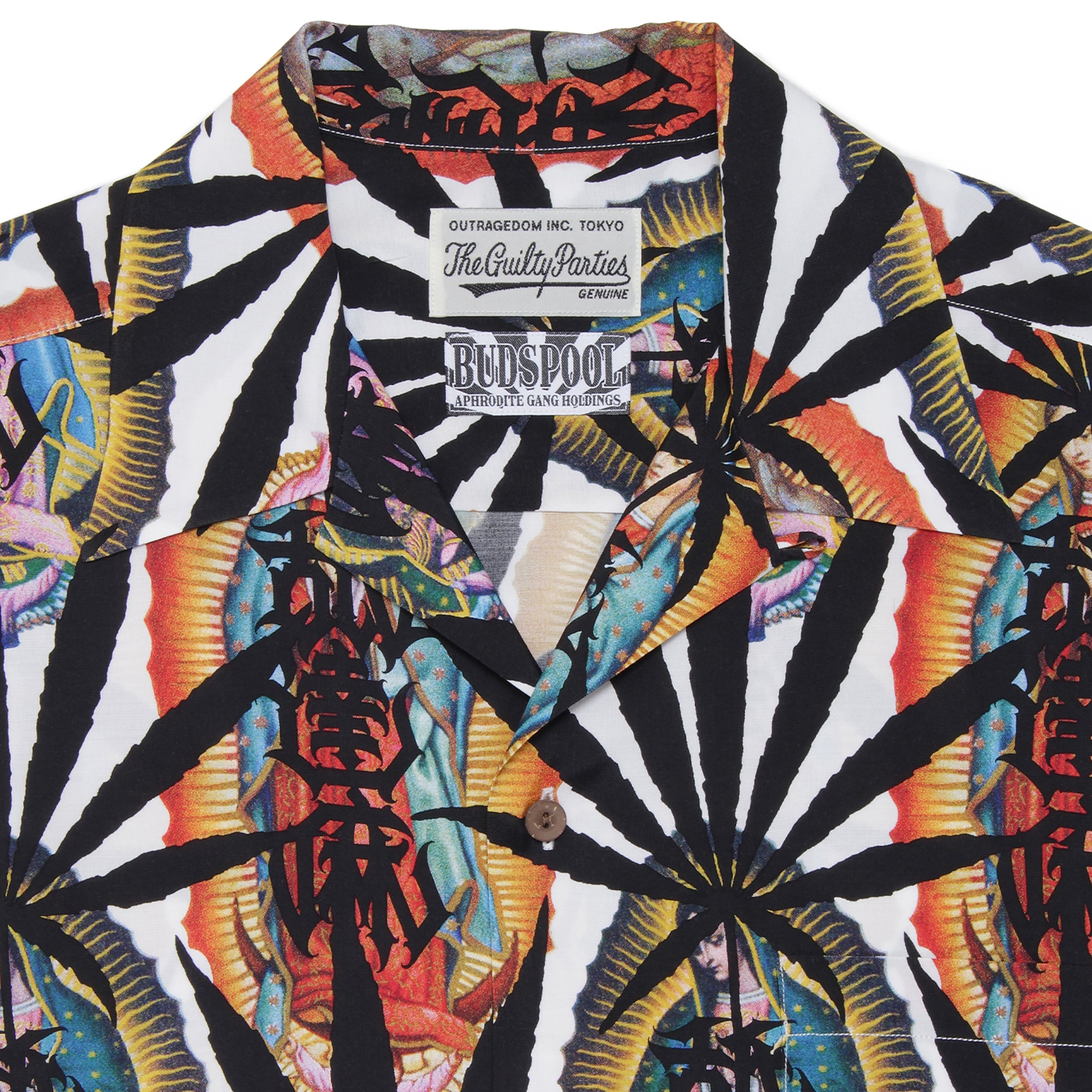 WACKO MARIA x BUDSPOOL / HAWAIIAN SHIRT(type1)