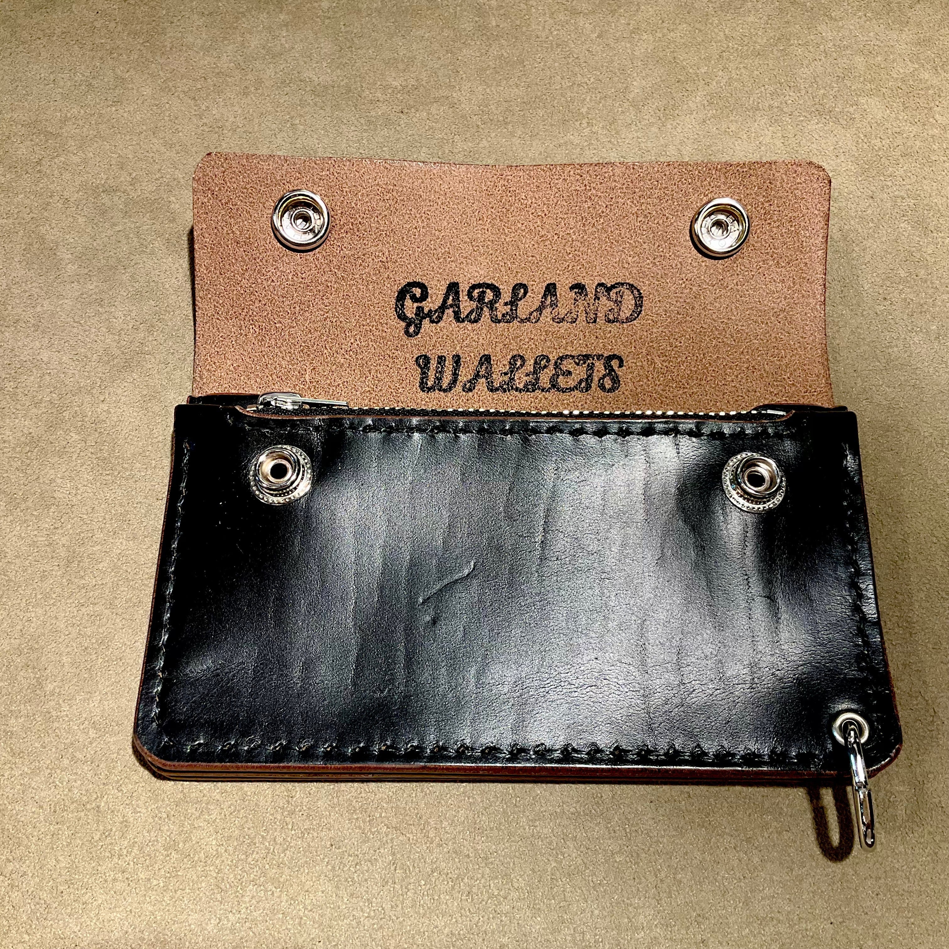 GARLAND Wallets GW08 CHROMEXCEL 茶芯 トラッカーウォレット