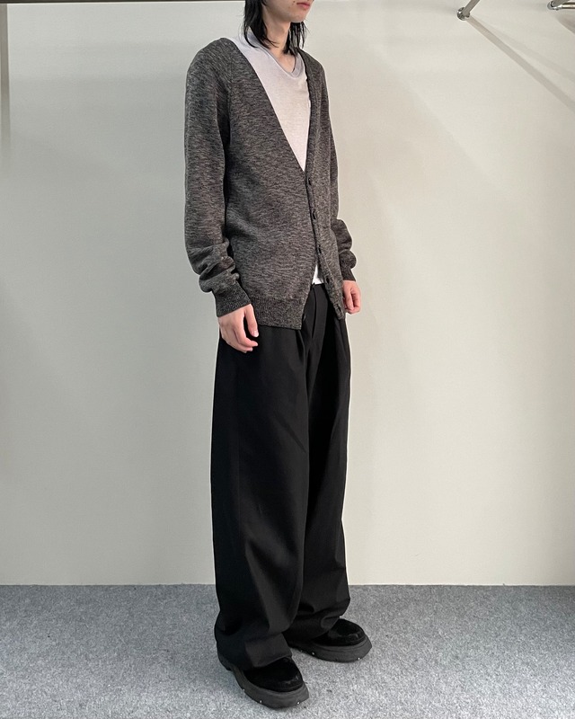 【early 00s Martin Margiela】marbled knit cardigan
