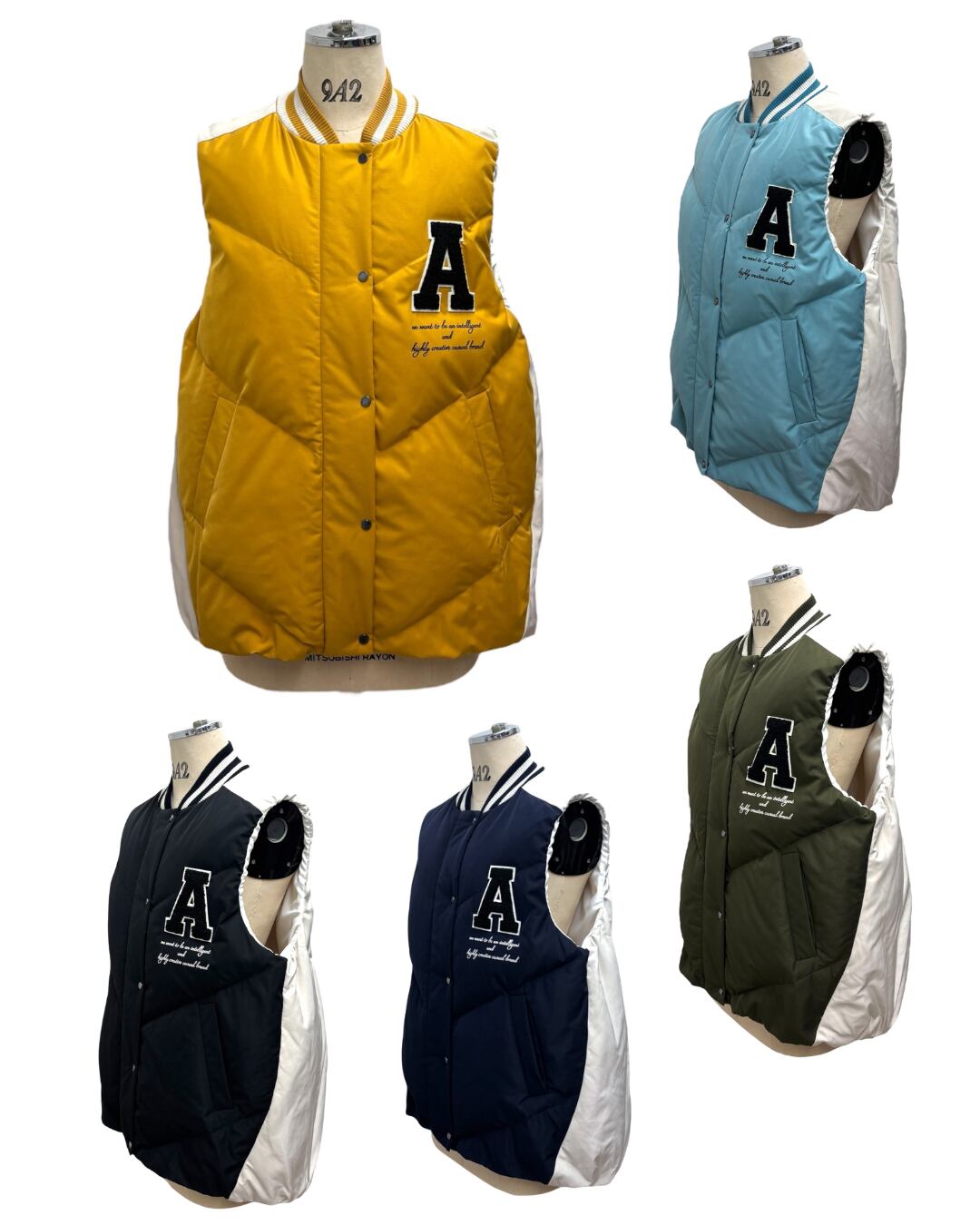 スタジャンダウンベスト 855702 ayane