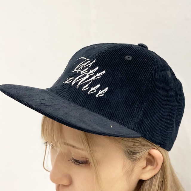 WillxWIll 2021 A&W Logo Corduroy Flat Visor Black