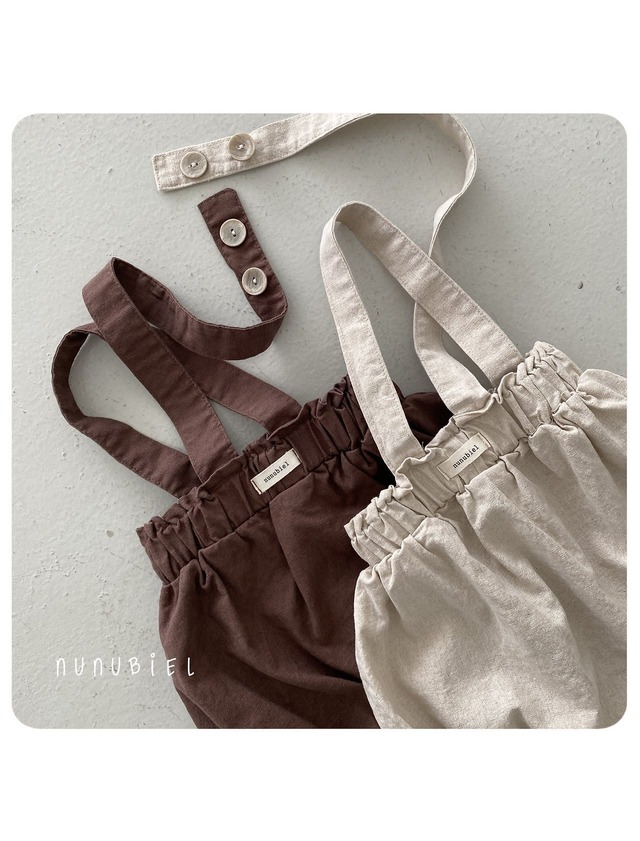 【即納】cool suspender pants