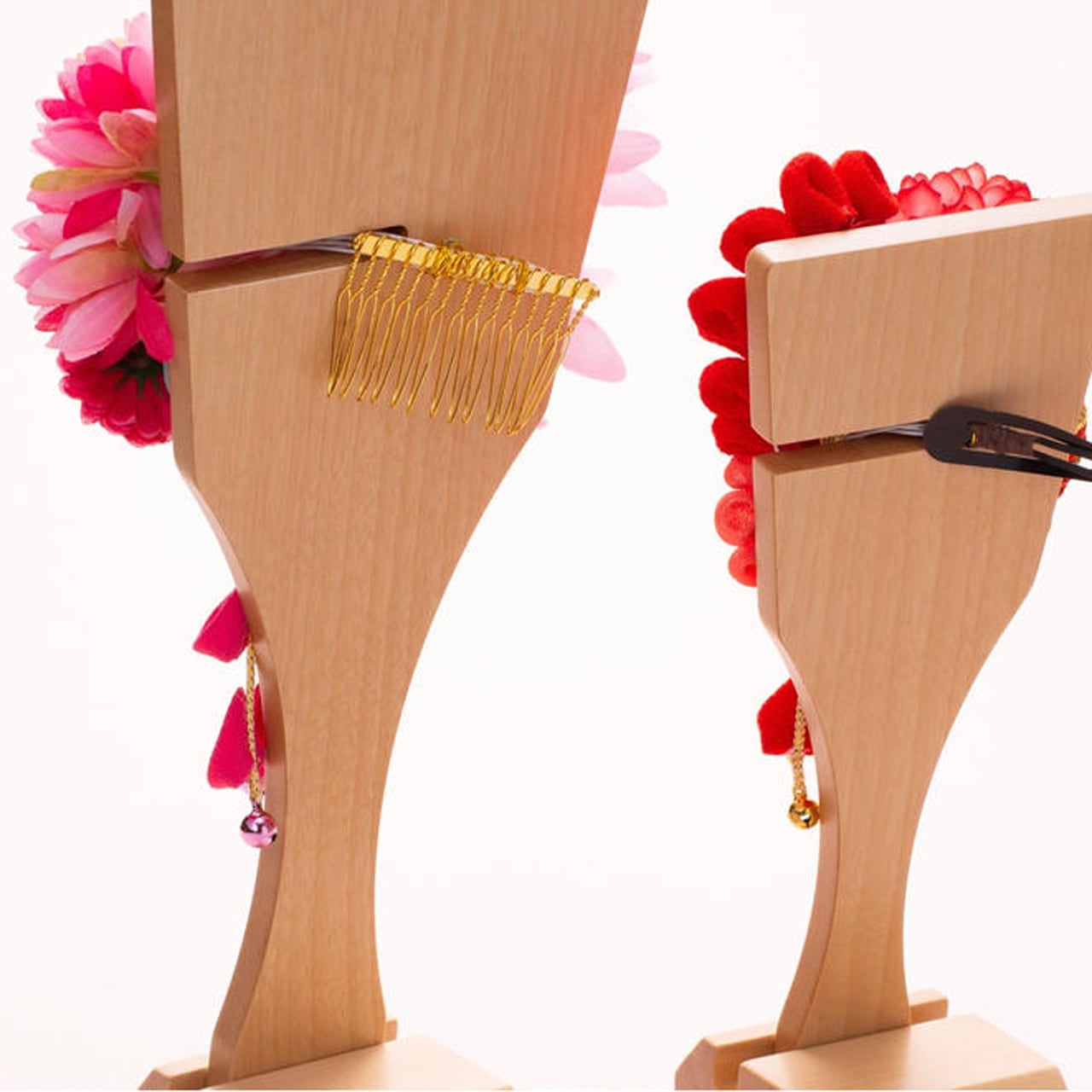 羽子板飾り E2660 髪飾り羽子板22(ピンク)｜初正月｜省スペース