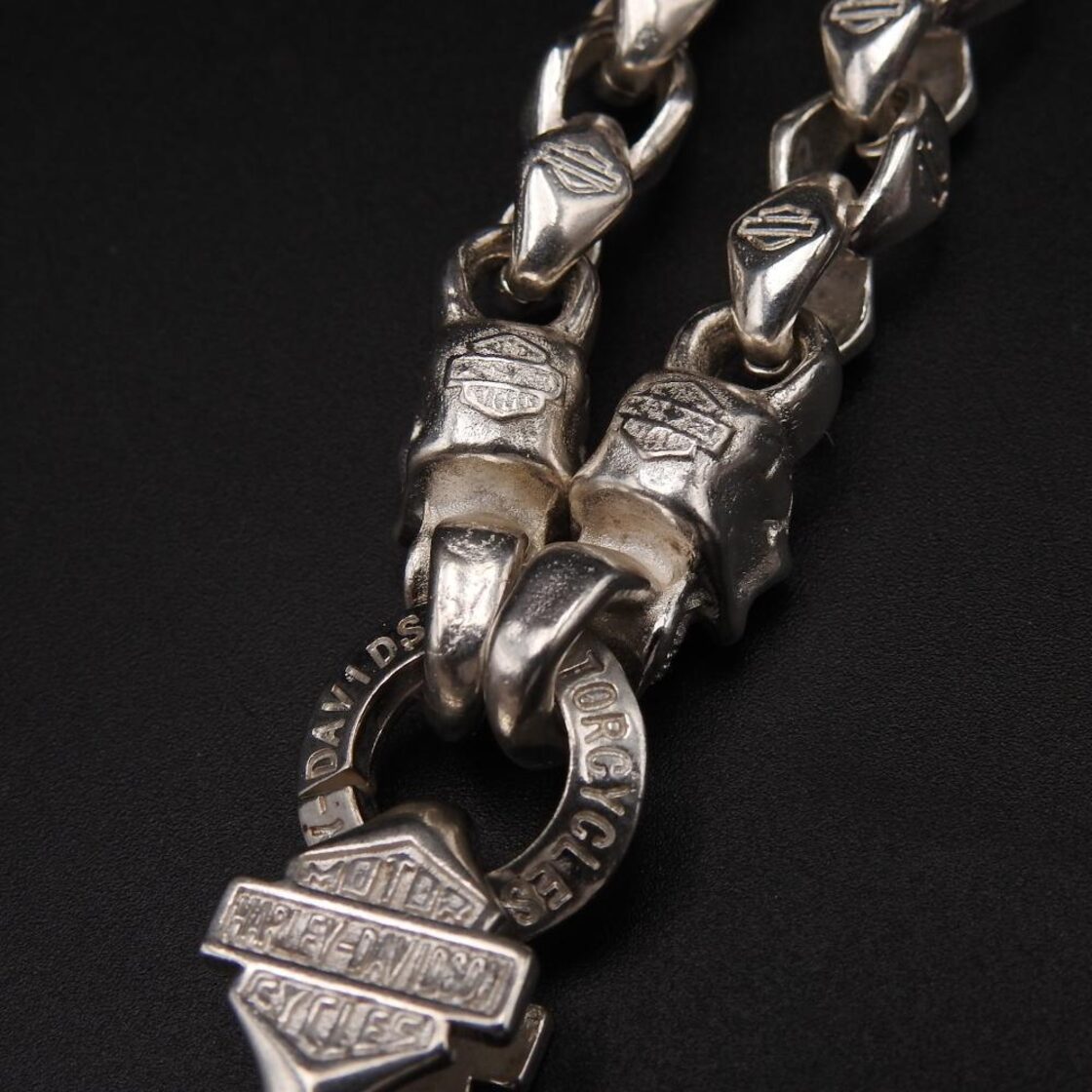silver925 HARLEY-DAVIDSON IDブレスレット 