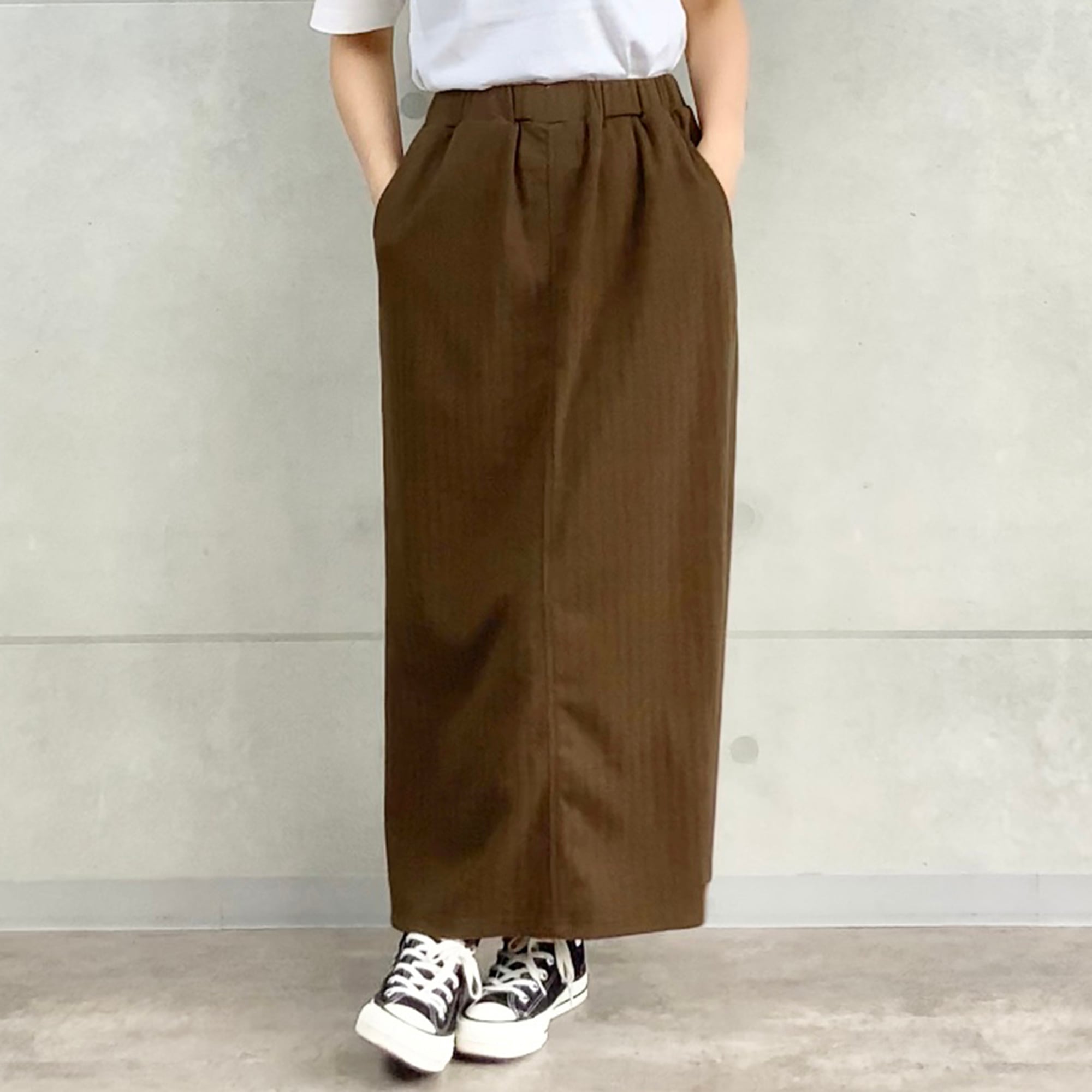 【予約商品】細見えBOXスカート / 862103