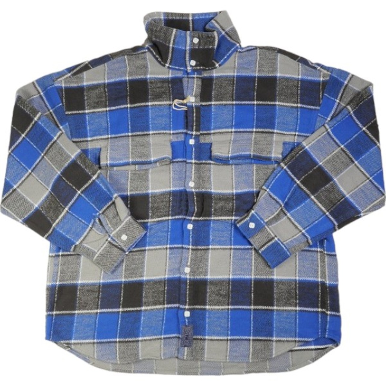 Size【L】 TENDERLOIN テンダーロイン FLANNEL CHECK SHT BLUE 長袖 
