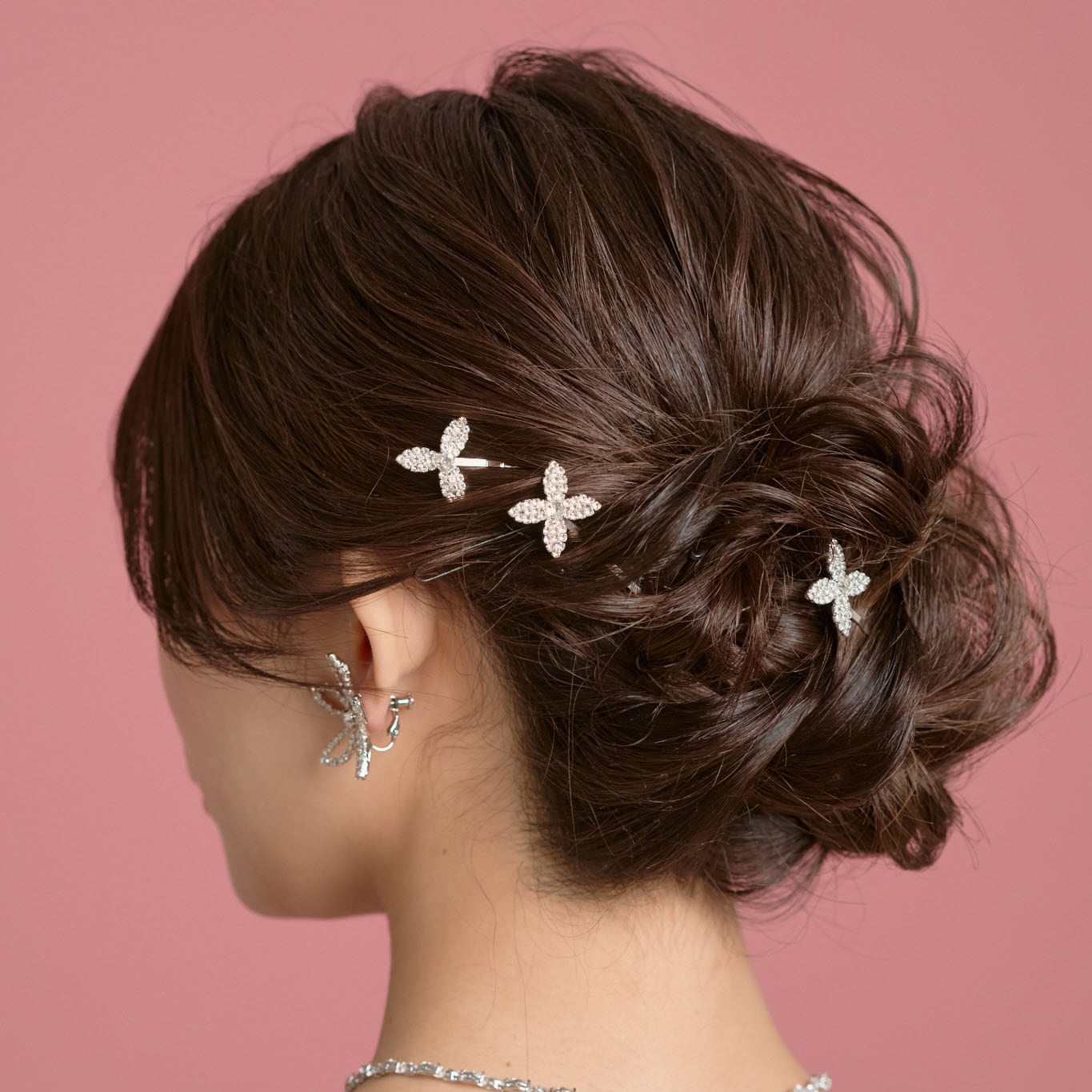 Elizabeth Bower】Bubble Pins パールヘアピン5本セット