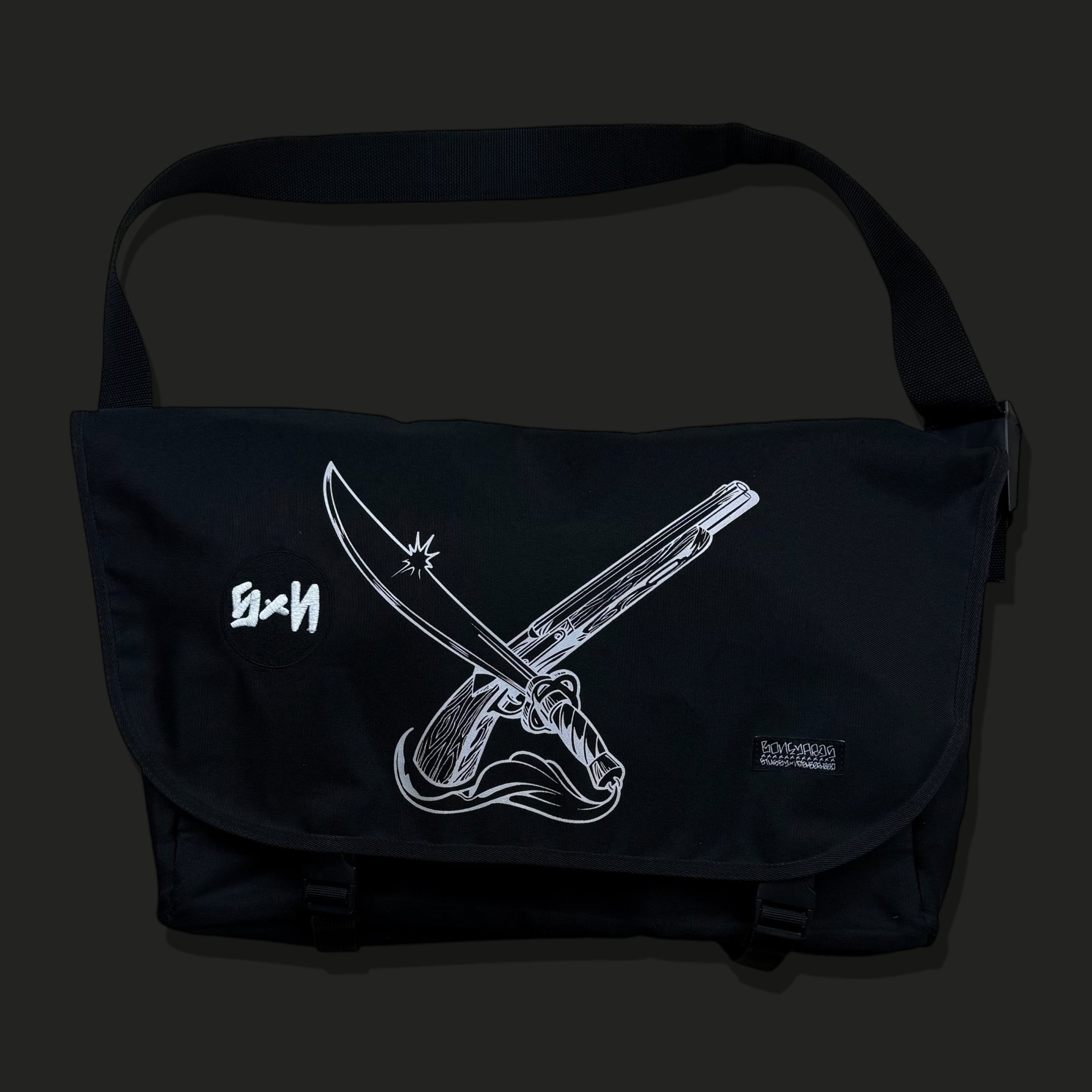 2008s STUSSY × NEIGHBORHOOD BONEYARDS COLLECTION messenger bag