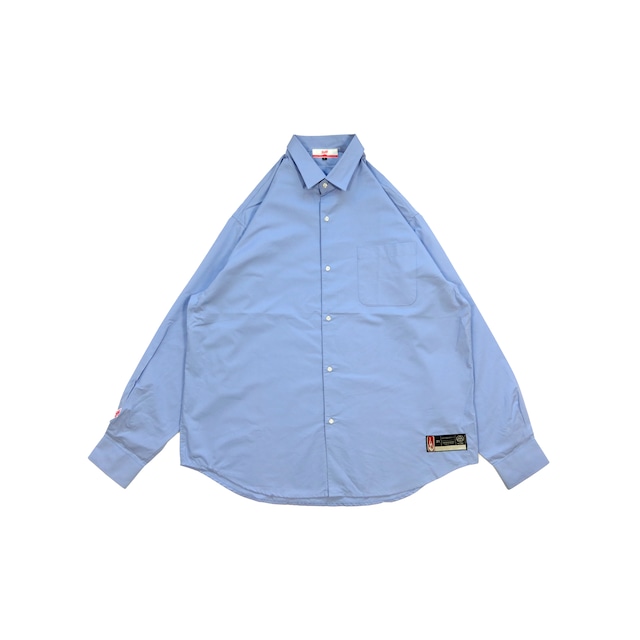 LOOSE FIT Long Sleeve Shirt [SAX]