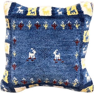 ギャッベ クッションカバー / Gabbeh Cushion Cover　39cmx39m