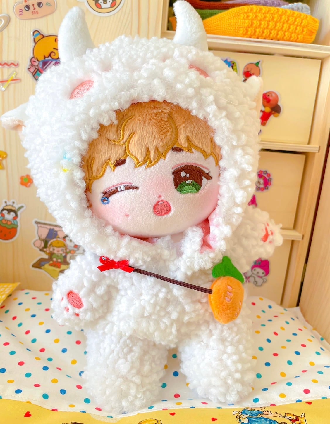 15cm】 ぬい服 動物の着ぐるみ くま うさぎ ひつじ かわいい