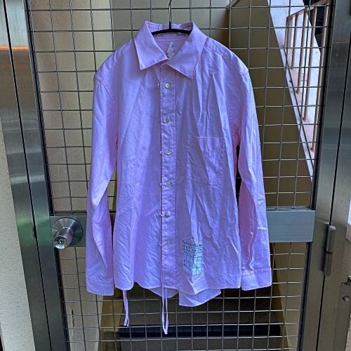 soshiotsuki ソウシオオツキ KIMONO BREASTED SHIRTS エンディングカッターシャツ S20SSSH01C サイズ44  ピンク【代官山11】 | ブランド古着Brooch powered by BASE