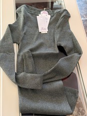 ウールシルクラメ入り トップス GARDEN ARGENTO 3サイズ fraly