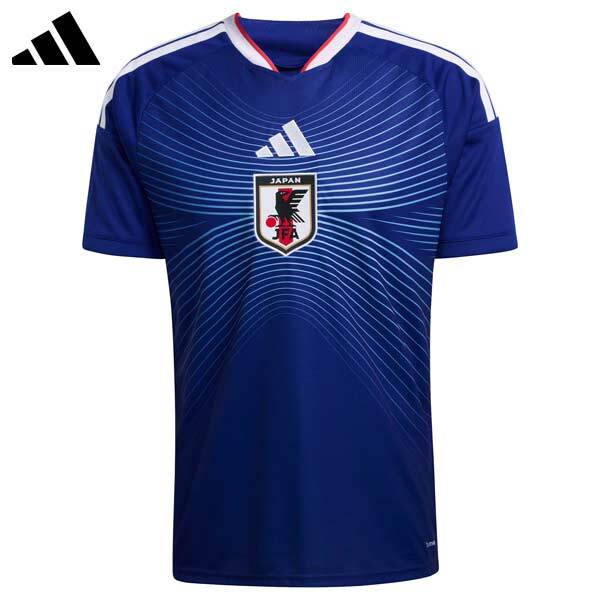 兵庫国体　ユニフォーム　 サッカーシャツ 青 15 番 ウェア サッカー ユニフォーム アディダス 日本代表 2026 W杯 ホーム