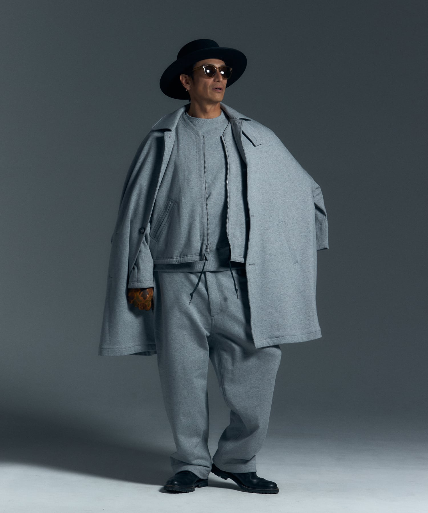 BIG SILHOUETTE SWEAT COAT サイズL BIG SILHOUETTE SWEAT COAT［HSJ003］ | Pay ID