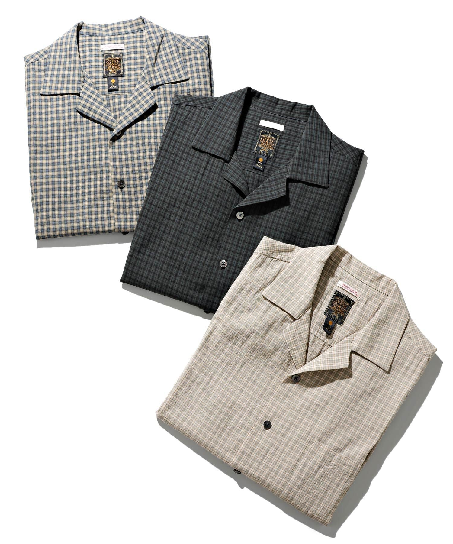 DOBBY CHECK S/S SHIRTS ドビー チェック シャツ GS2549919 DOBBY CHECK S/S SHIRTS ドビー チェック シャツ GS2549919