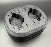 YSエサ皿 ワイド 2穴(ジグ1本付属)