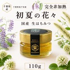 【国産・完全非加熱】ヘアリーベッチの生はちみつ｜純粋はちみつ 110g