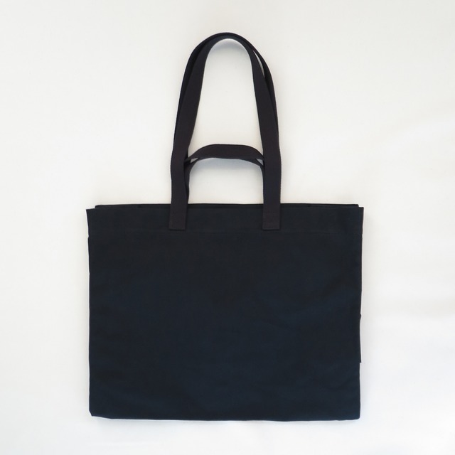 Paraffin canvas  Stylist bag  BLACK