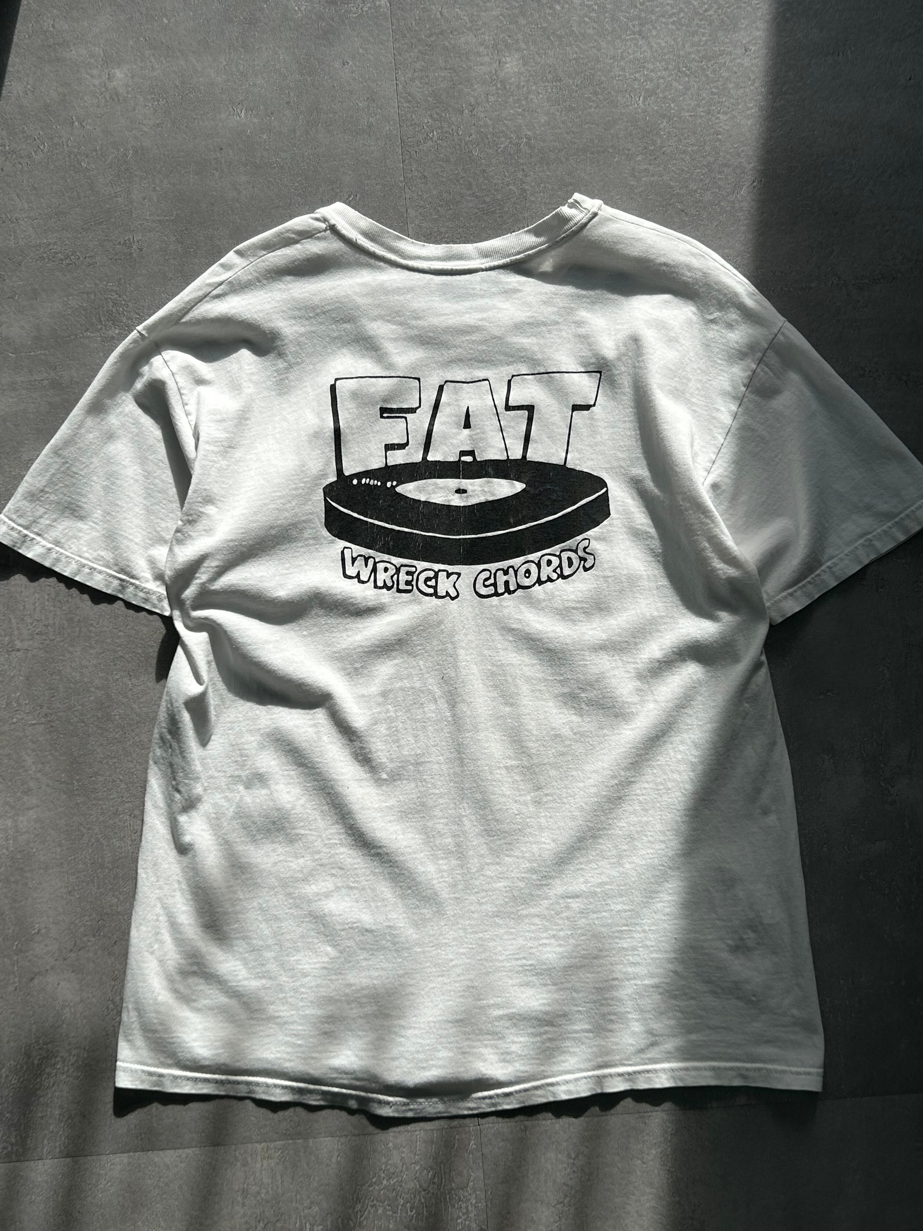 1990s HI-STANDARD “FAT WRECK CHORDS” T-shirt | LOVE PARADE