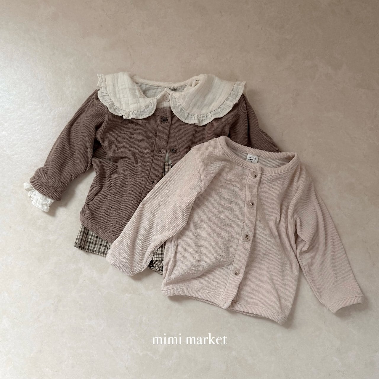 送料無料【予約】/ レイラッパカーディガン / mimimarket