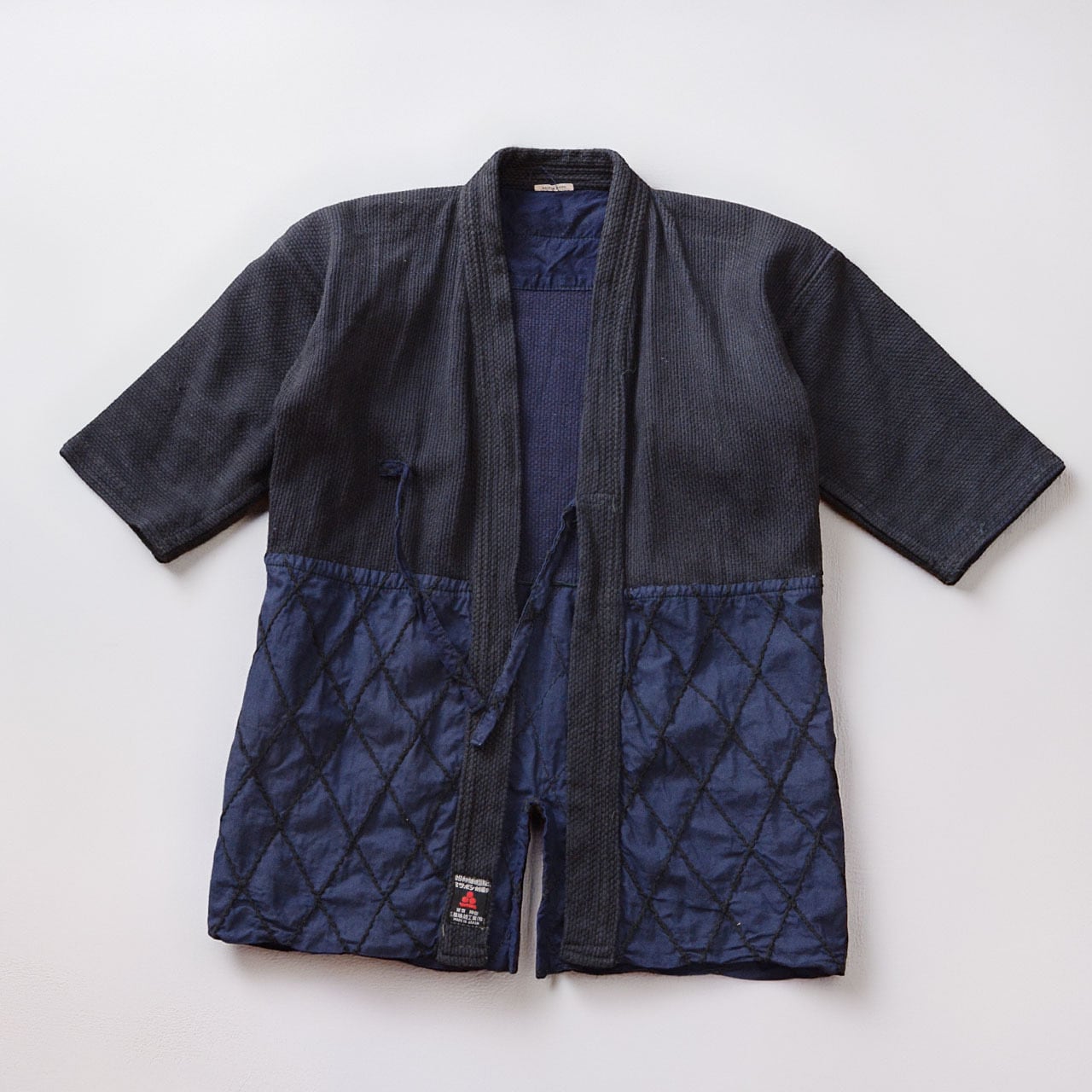 襤褸 本物 大判 古布① 寄せ布 難波商店 | 野良着・古布・襤褸の通販