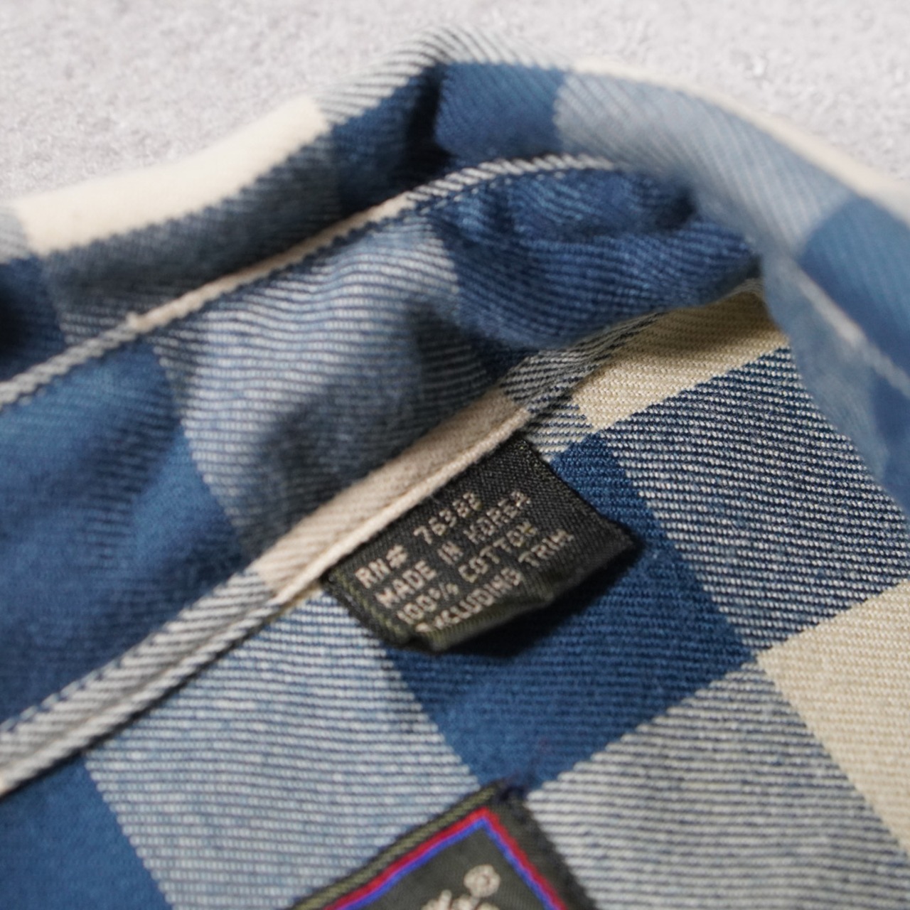 90s Timberland Buffalo plaid cotton shirt XL 古着 - 14