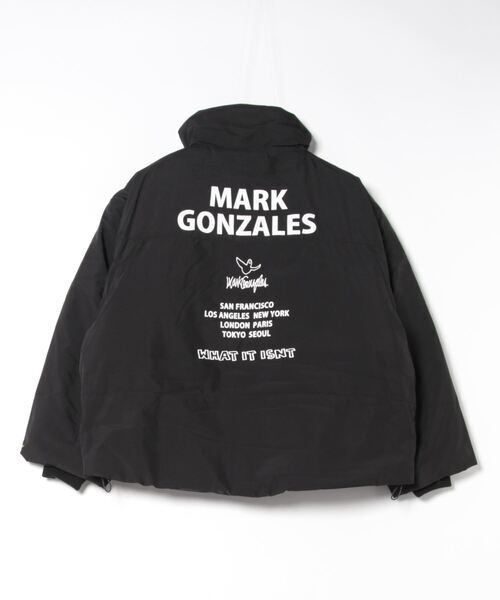 【(What it isNt)ART BY MARKGONZALES / (ワットイットイズント) アートバイ マークゴンザレス 】別注 スタンドカラージャケット ブラック 2H5-64878