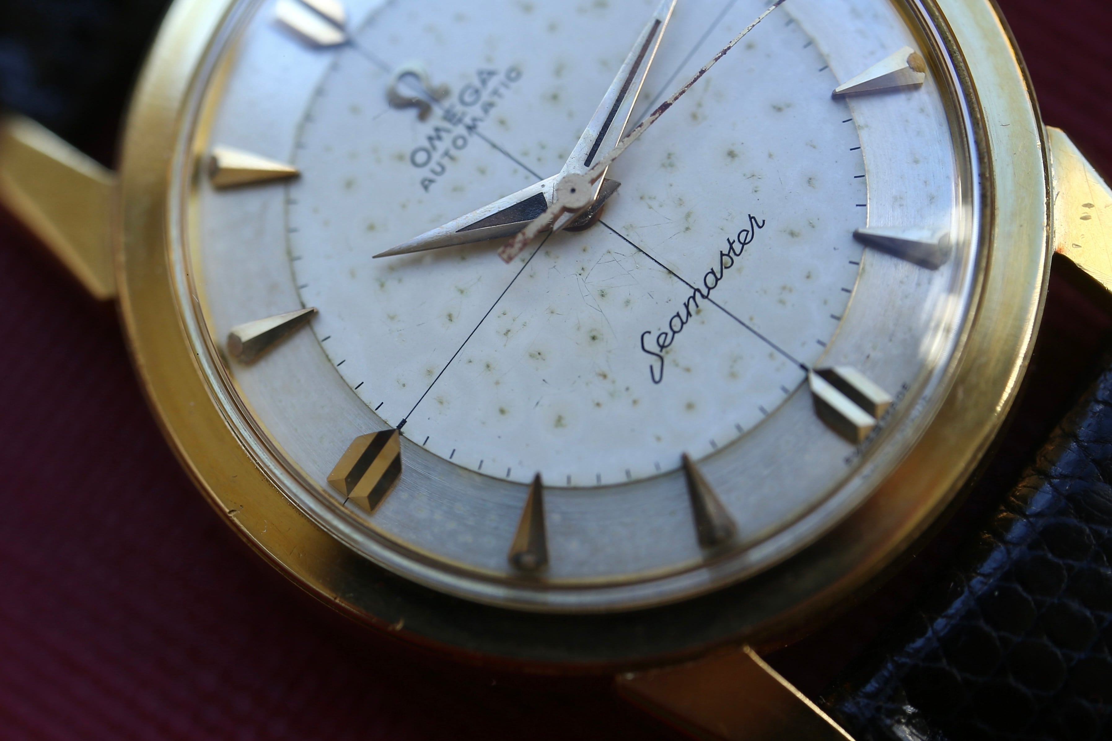 OMEGA】1958年製 オメガ シーマスター デラックス 第三世代