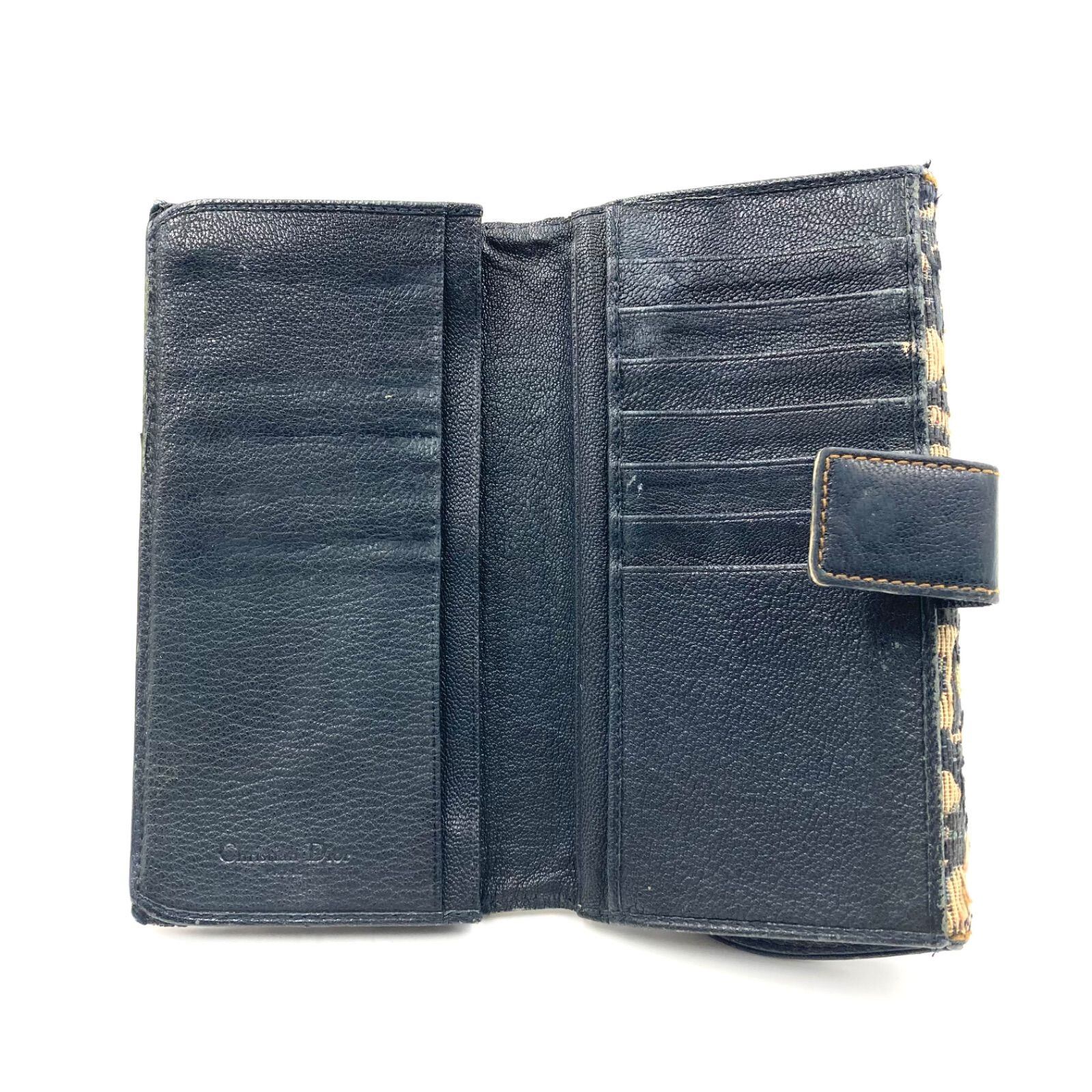 Christian Dior クリスチャンディオール サドル トロッター 三つ折り長