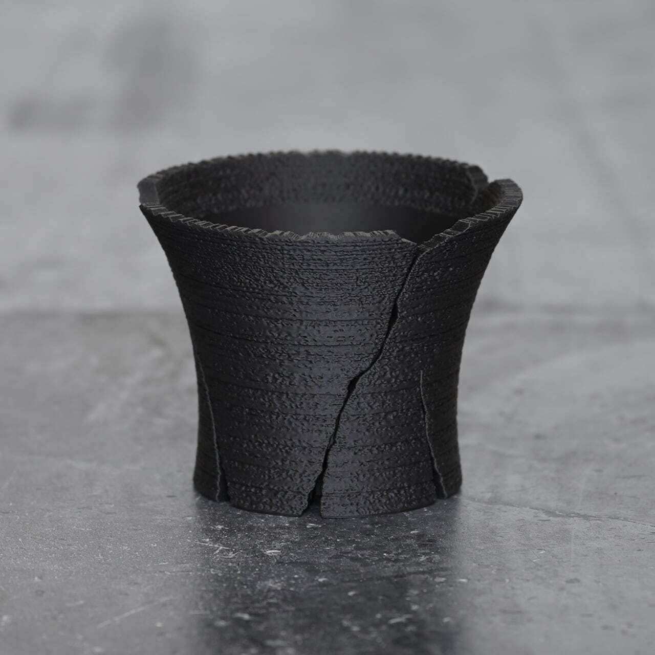 Green Mountain クラックスリット鉢 (12cm) | one4