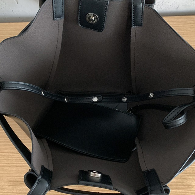 belted tote bag　J00171