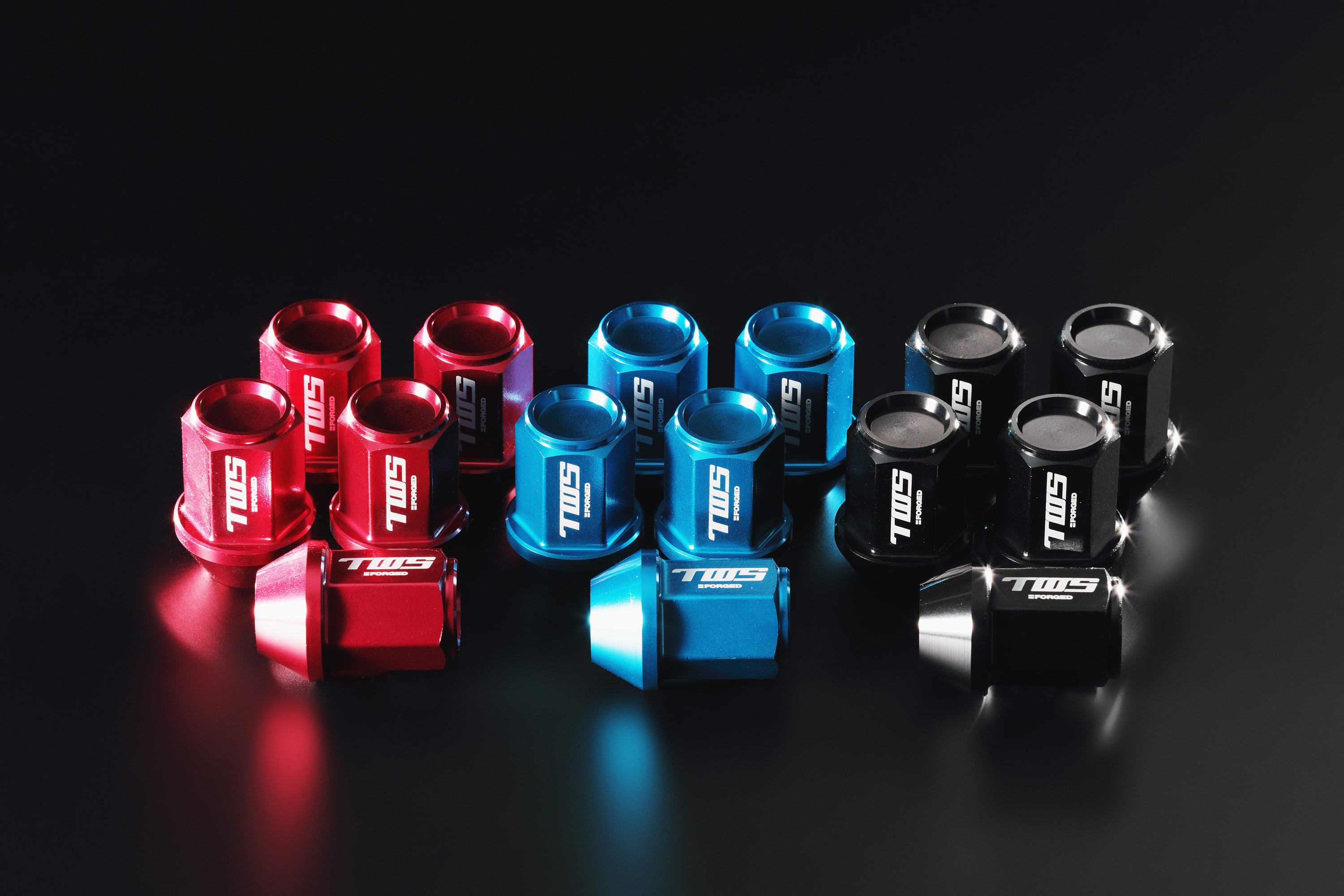 TWS 20枚 TWS Duralumin Wheel Lock ＆ Nut set【20P】 | TWS=FORGED