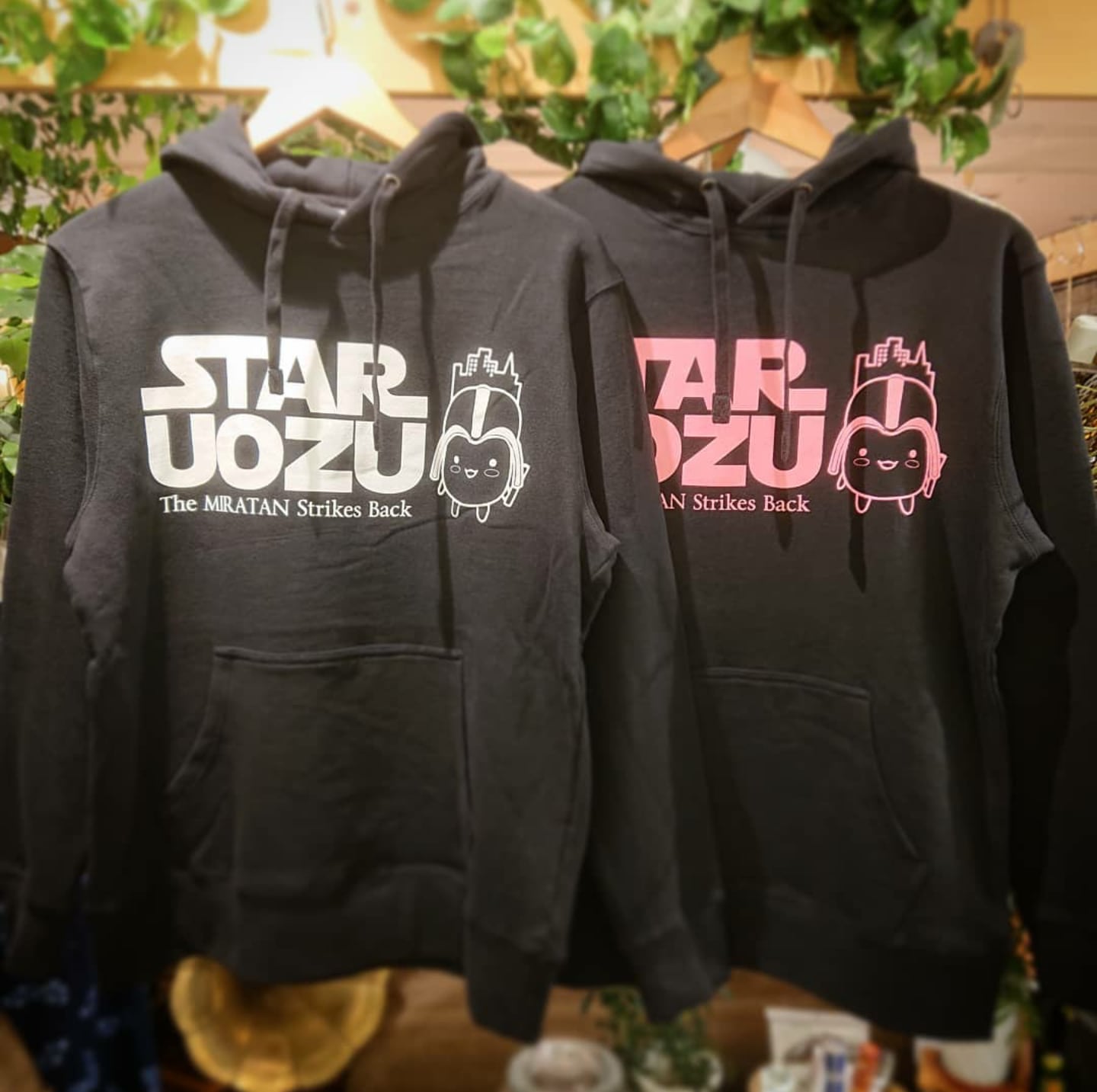 STAR UOZU & ミラたん コラボパーカー