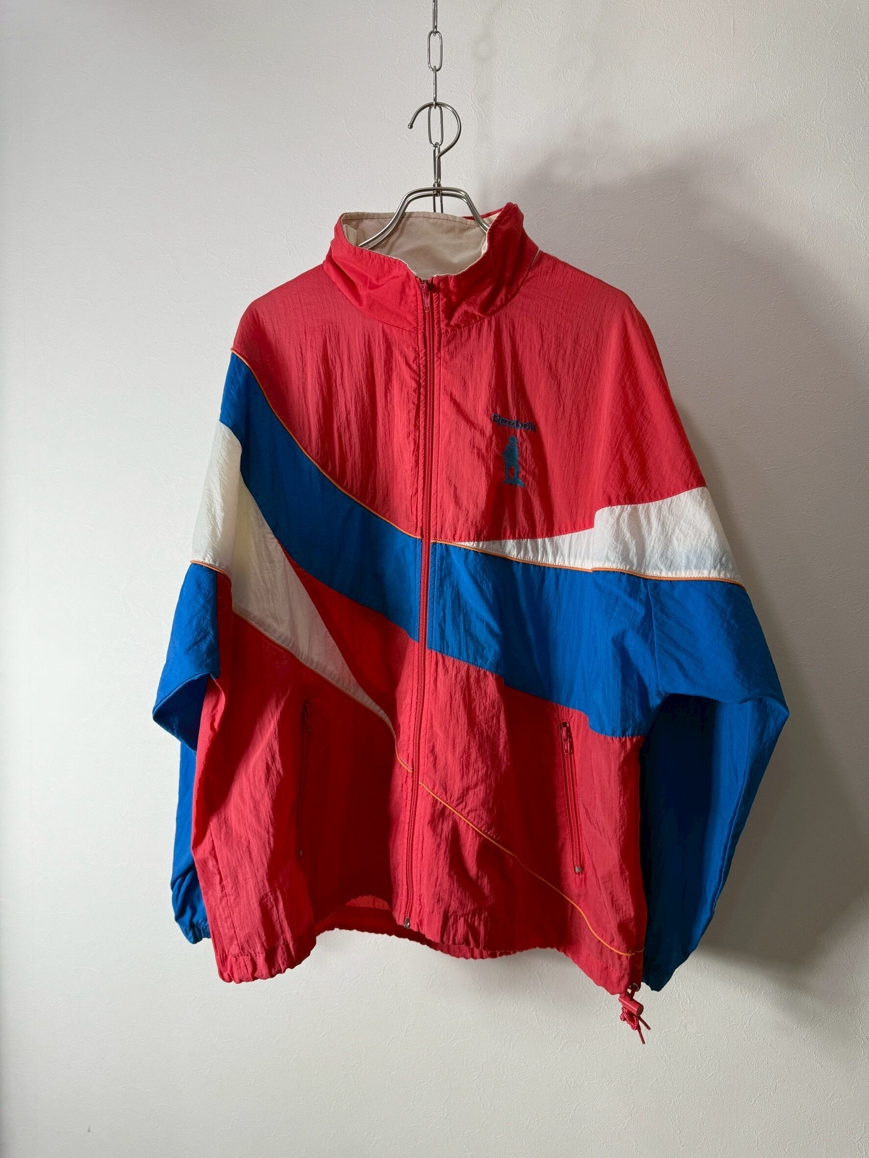 90’s “Reebok” nylon track jacket