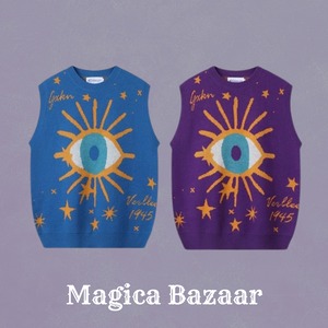 オラクルアイ　ニットべスト　M24138