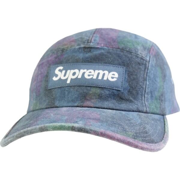 Supreme 1st Canvas 溶かす Camp Cap Navy