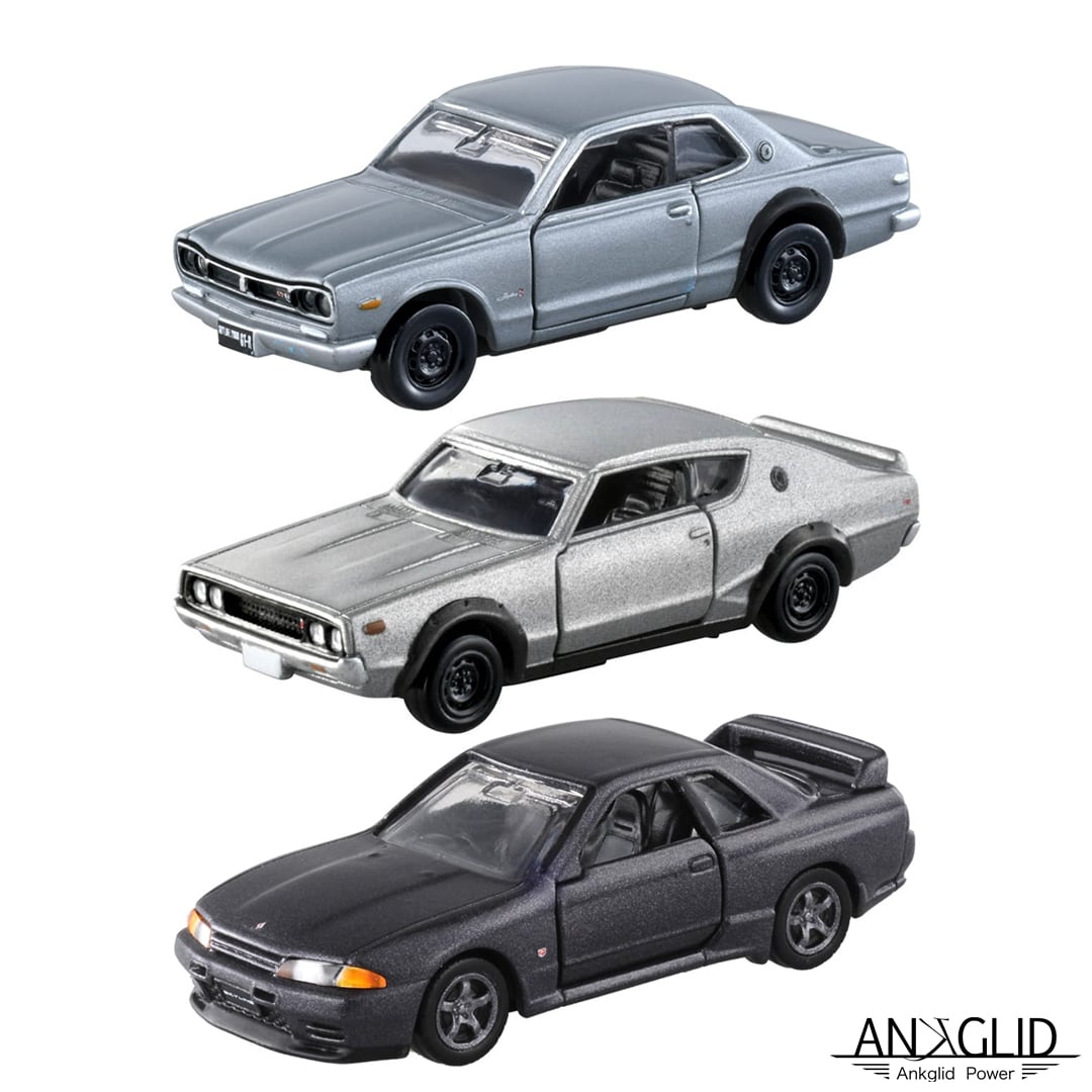トミカプレミアム スカイライン GT-R ミニカー 3種セット 日産 GTR 