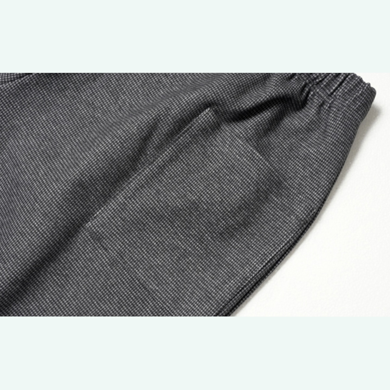 大きなお花が咲くレトロチェック・キャロットパンツ 《i0806》