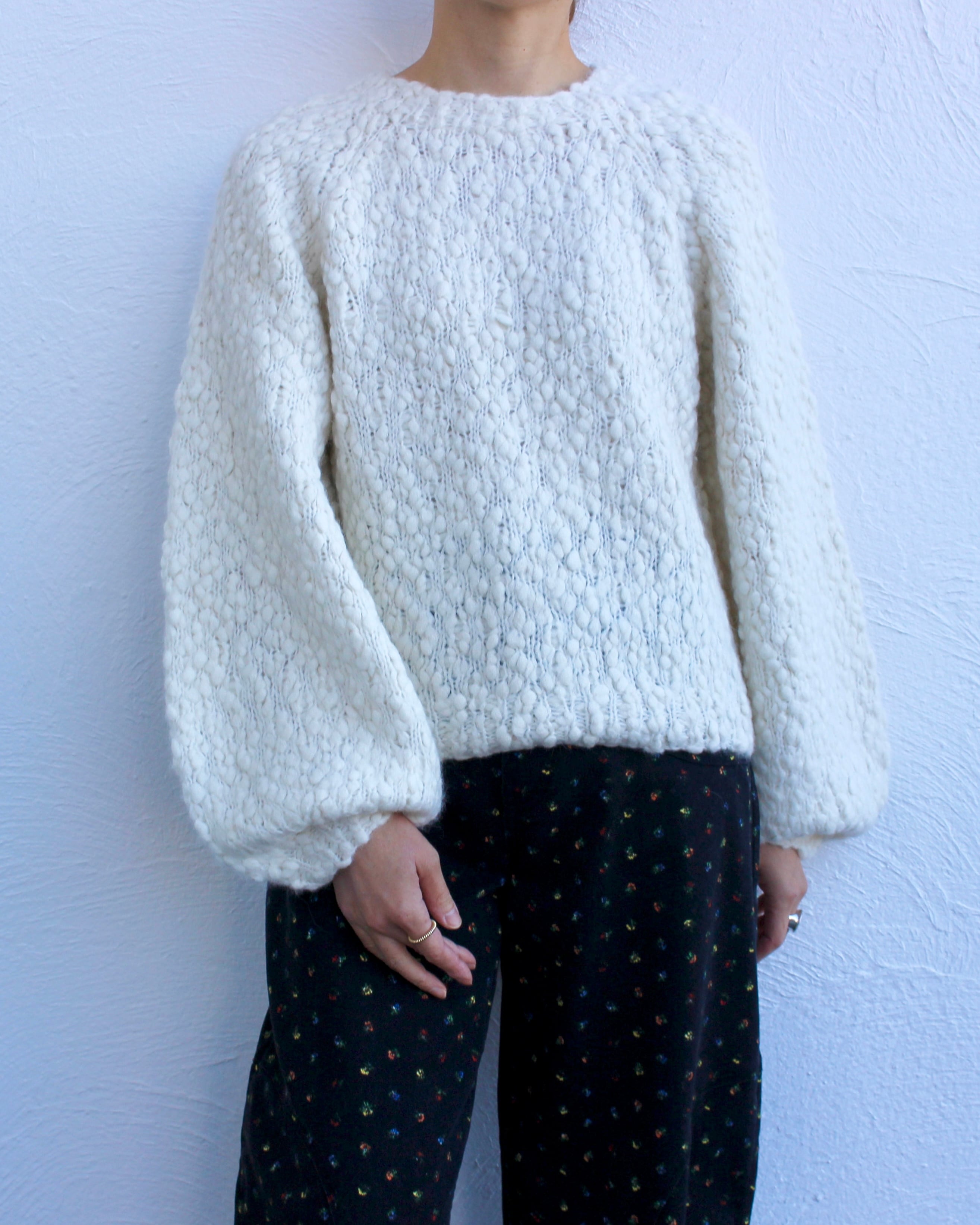 ADAWAS/hand-knit tops