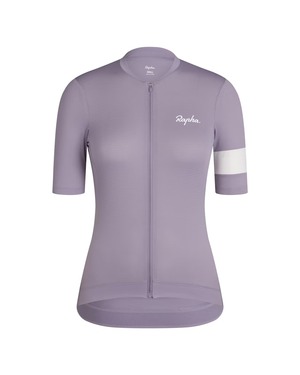Rapha Women's Core Lightweight Jersey Lilac Grey/White